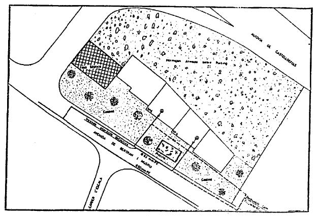 Plano de Bermar Park en una publicaci�n de 'Catalana de Gas' del a�o 1988